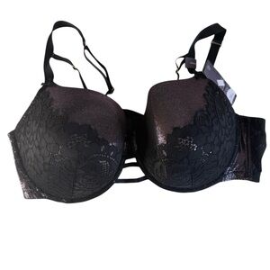NWT Elegant Purple Lace Bra Size 44DDD